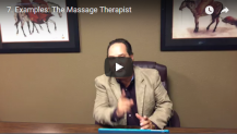 Examples: The Massage Therapist